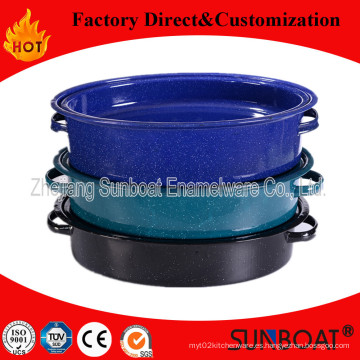 Sunboat esmalte tostador esmalte olla utensilios de cocina / aparato de cocina